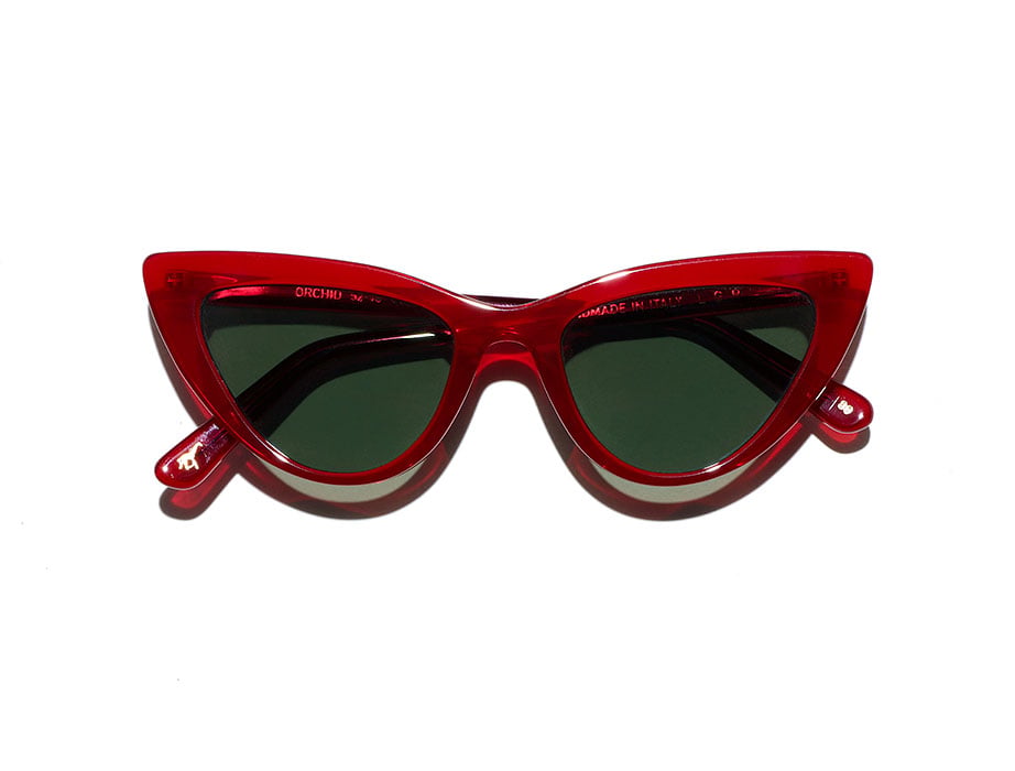 l-g-r-orchid-sonnenbrille-venetian-red-80-flat-green-g15 image 3