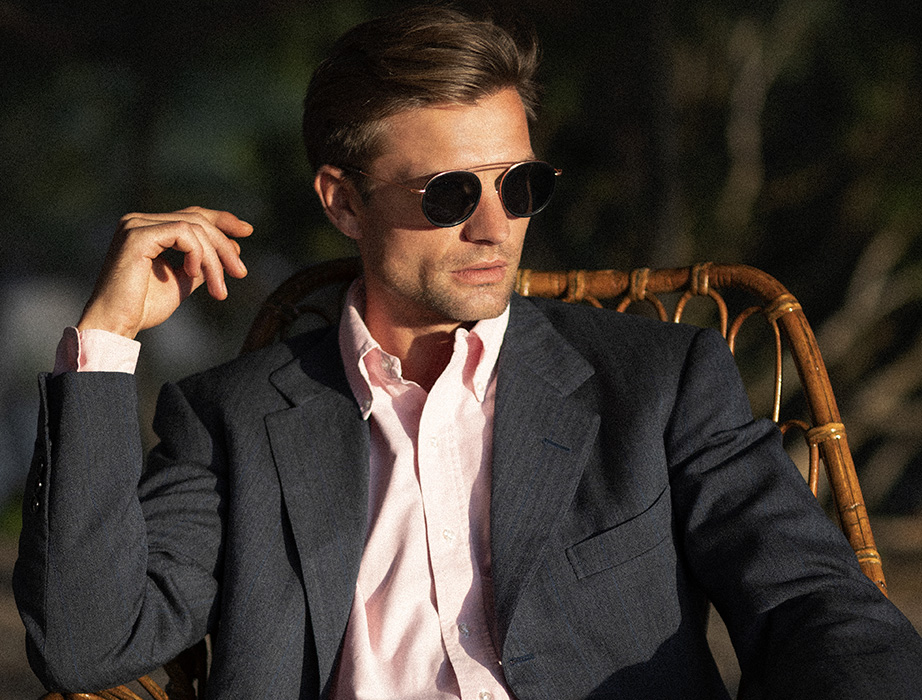 l-g-r-eufrate-sonnenbrille-gun-metal-matt-mimetic-havana-06-grau-gradient image 4