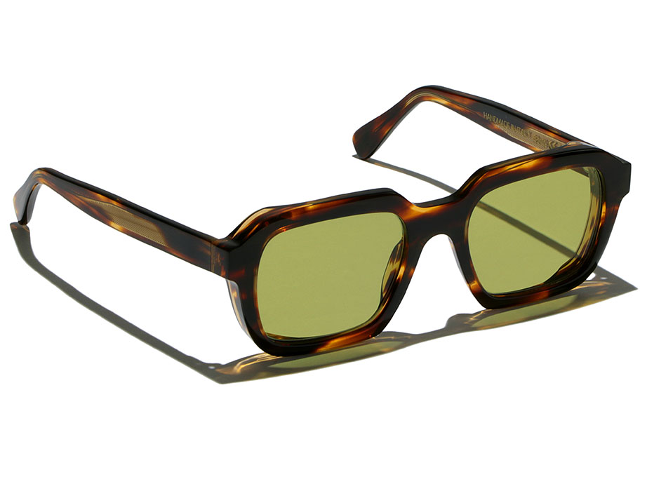 l-g-r-raffaello-carnet-de-voyage-sonnenbrille-havana-tobacco-green-vintage-photo image 1
