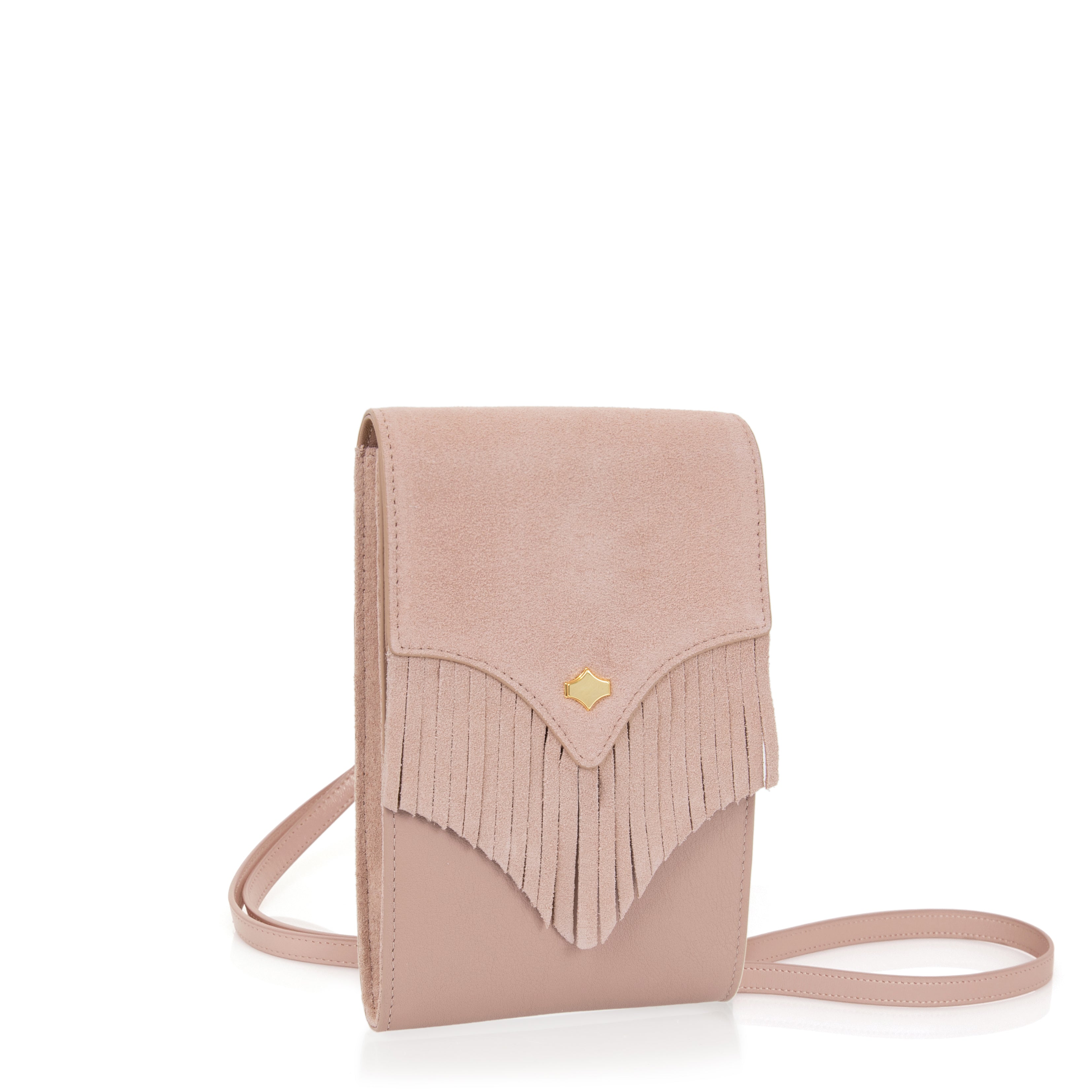 any-di-phonebag-fringes-handytasche-rindsleder image 5