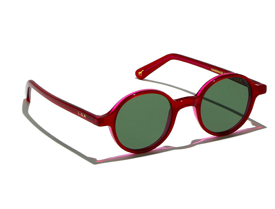 l-g-r-reunion-sonnenbrille-venetian-red-80-flat-green-g15 image 2