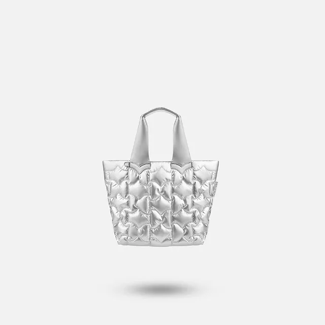 any-di-mini-puffer-bag-silber-vegane-handytasche image 1