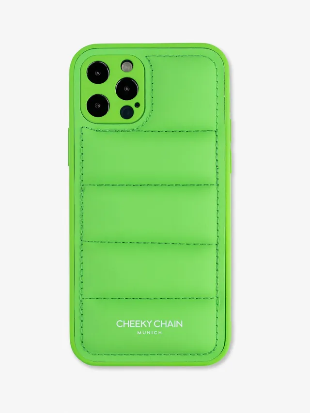 cheeky-chain-munich-padded-case-green-f-r-iphone-12 image 1