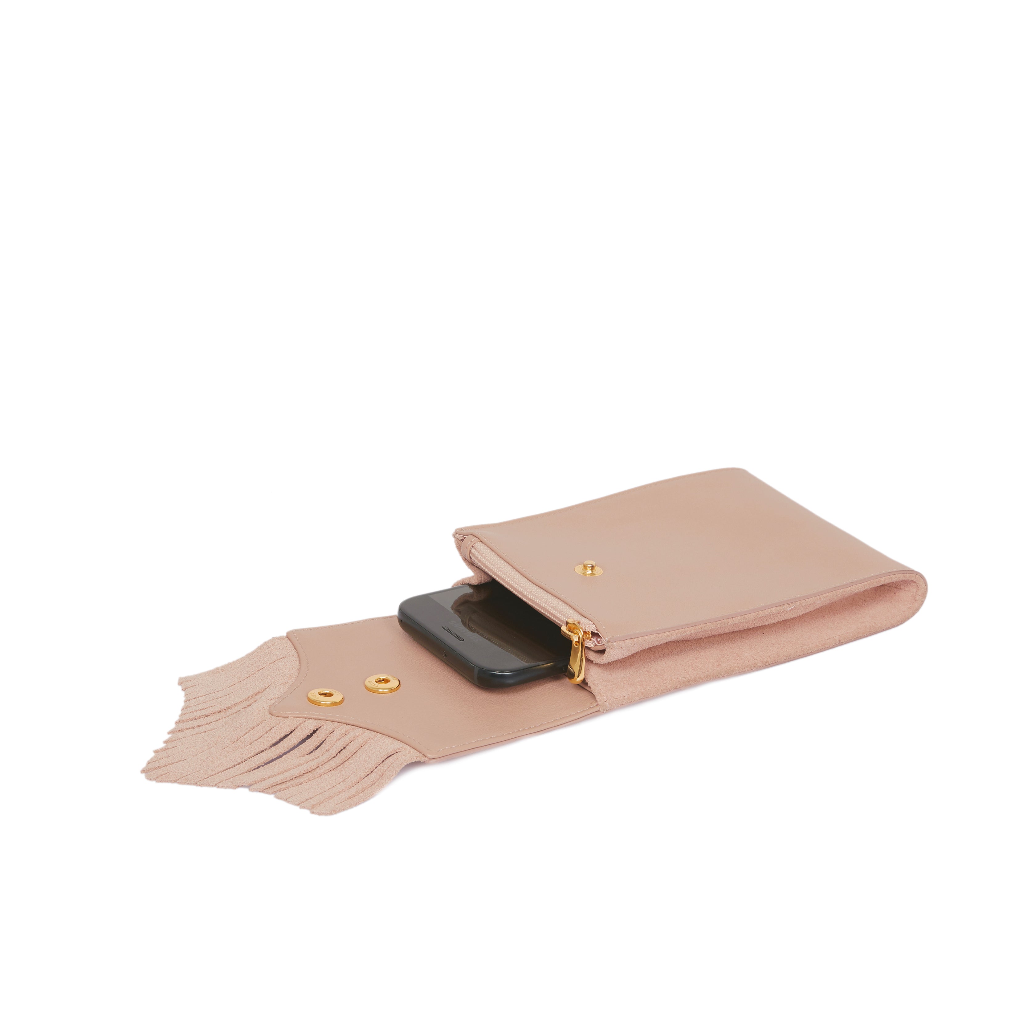 any-di-phonebag-fringes-handytasche-rindsleder image 3
