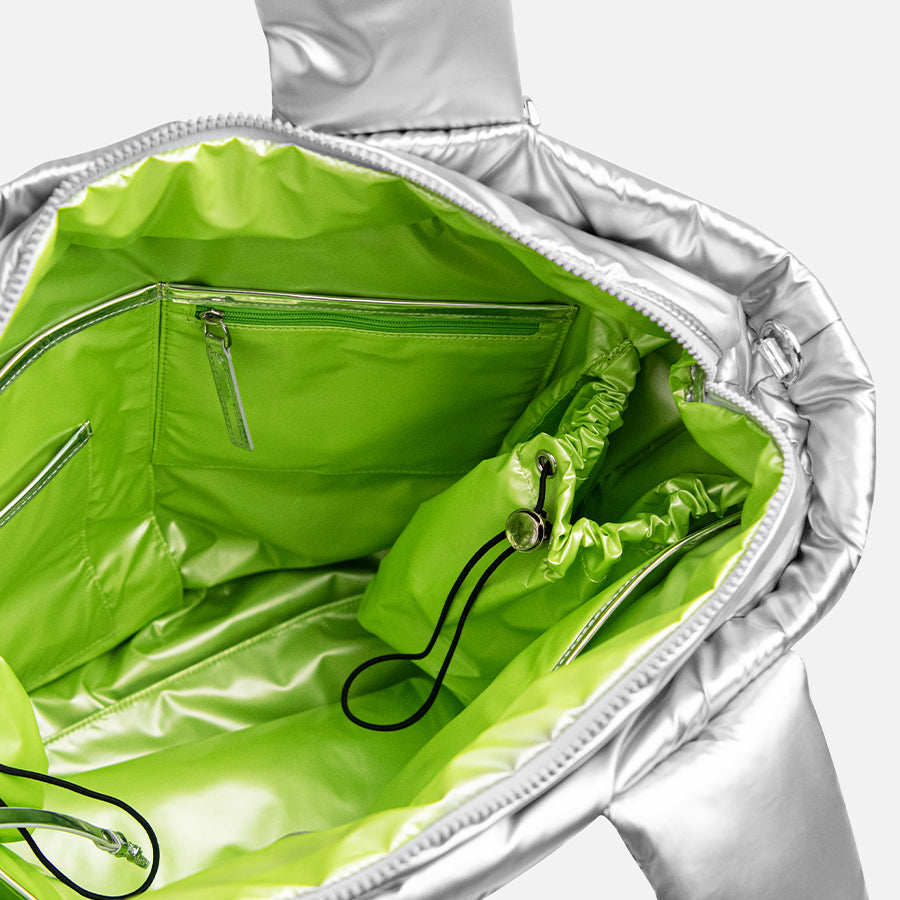 any-di-puffer-bag-handytasche-silber image 2