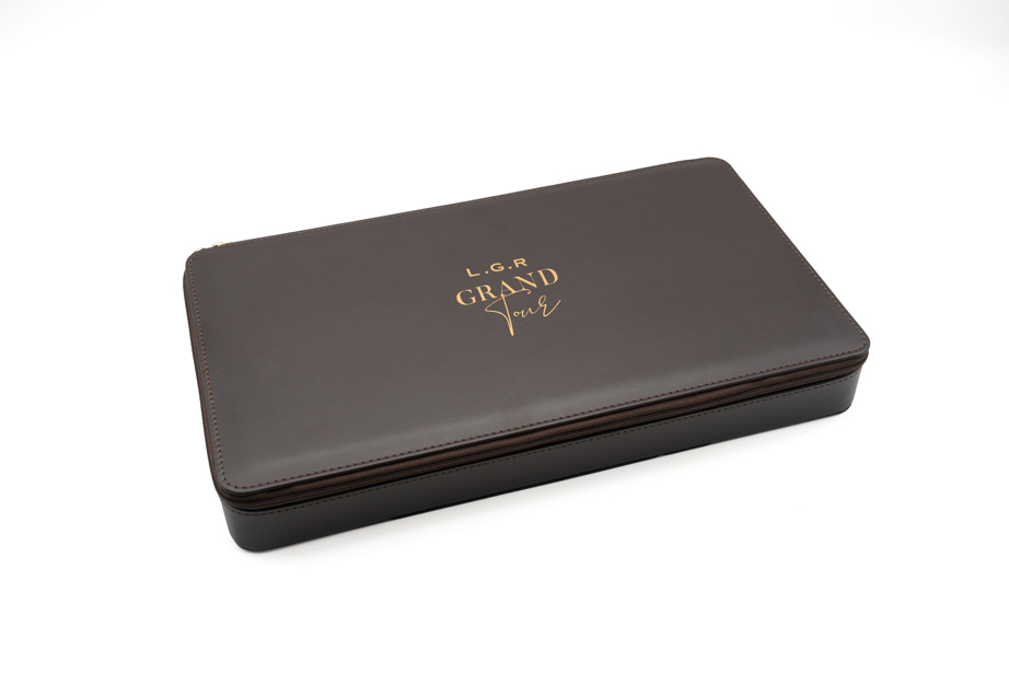 l-g-r-travel-case-grand-tour-brillenetui-f-r-6-brillen-brown-leather image 1