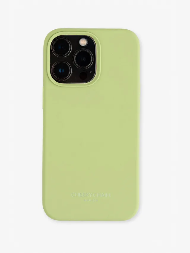 cheeky-chain-munich-silicone-case-matcha-green-f-r-iphone-15 image 1