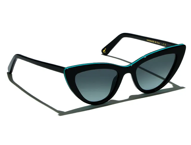 l-g-r-orchid-skin-sonnenbrille-black-blue-calypso-leather-grey-gradient image 1