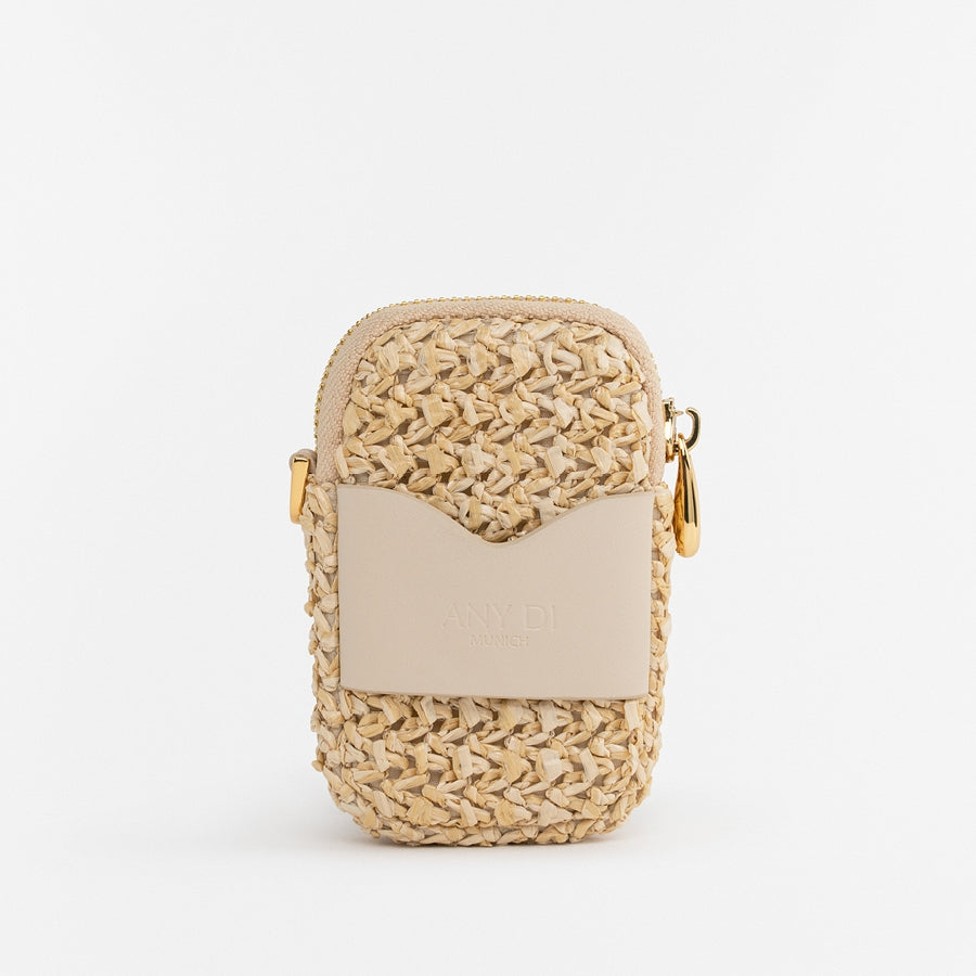 any-di-zip-pocket-bast-sommer-tasche-mit-rei-verschluss image 2