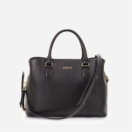 any-di-bag-m-handtasche-schwarz-rindsleder-gold image 1