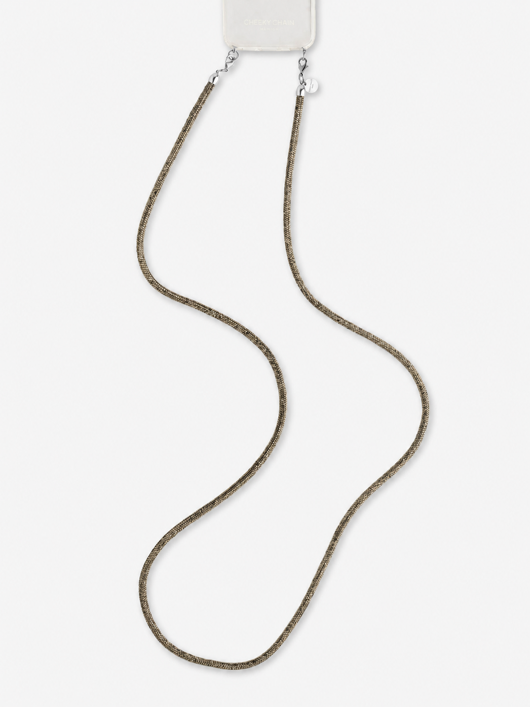 cheeky-chain-munich-crossbody-handykette-estelle-glitzerkette image 1