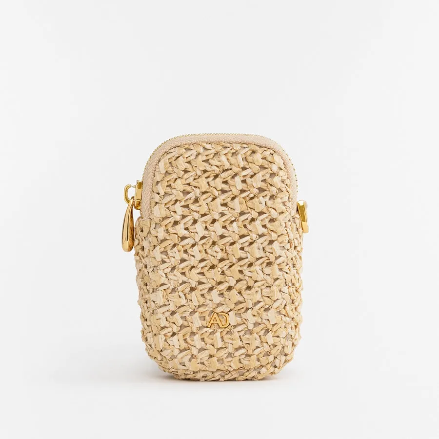 any-di-zip-pocket-bast-sommer-tasche-mit-rei-verschluss image 1