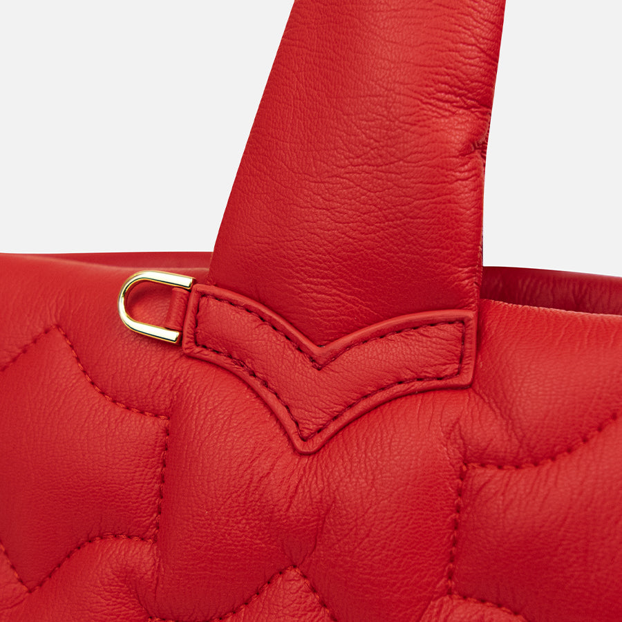 any-di-mini-puffer-bag-rot-vegane-mini-handtasche image 6