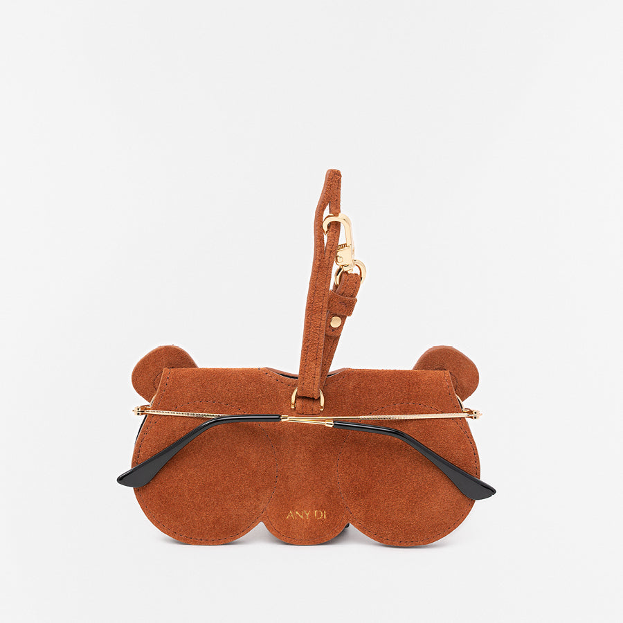 any-di-suncover-brillenetui-teddy-cognac-veloursleder image 2
