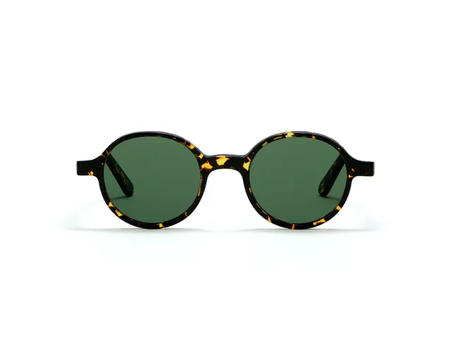 l-g-r-reunion-sonnenbrille-havana-scuro-flat-green image 1