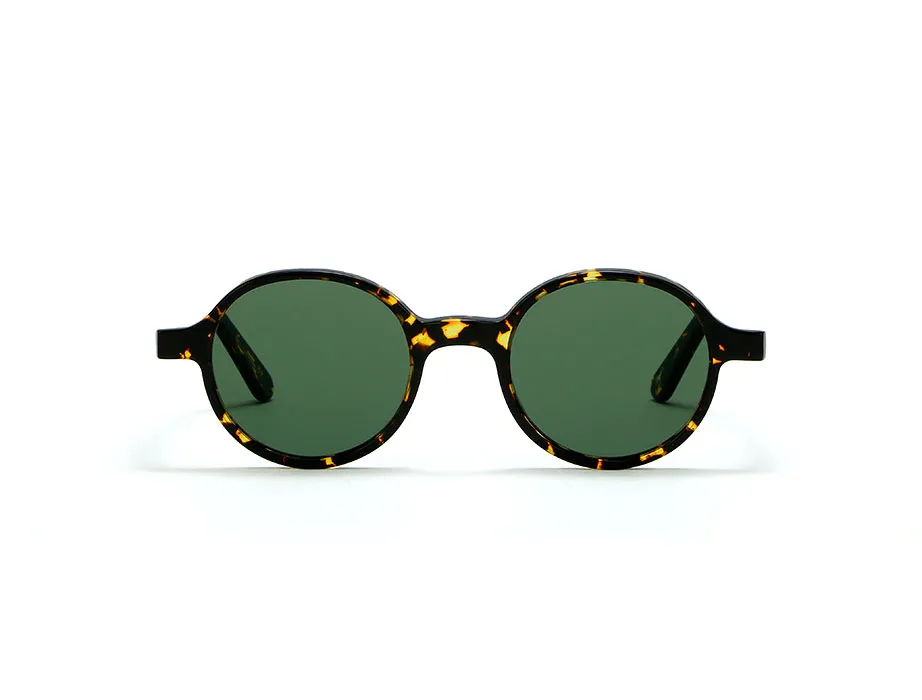 l-g-r-reunion-sonnenbrille-havana-scuro-flat-green image 1