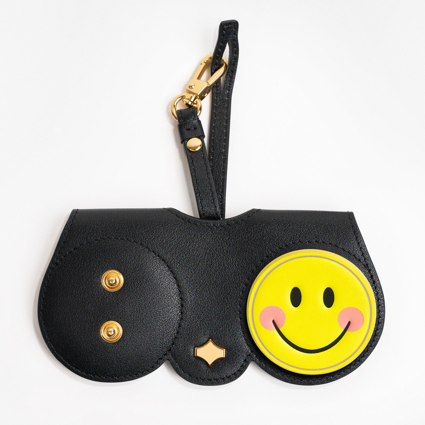any-di-patch-double-button-smiley-brillenetui-anh-nger image 2