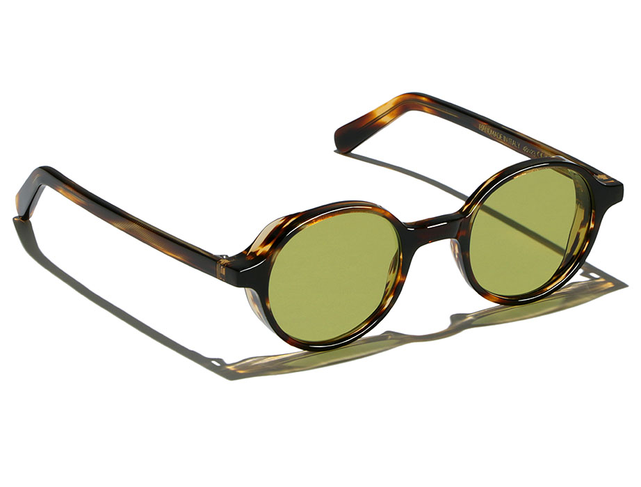 l-g-r-reunion-carnet-de-voyage-sonnenbrille-havana-tobacco-green-vintage-photoch image 1