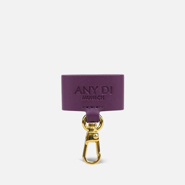 any-di-strap-clip-plum-veganes-leder-gold image 1