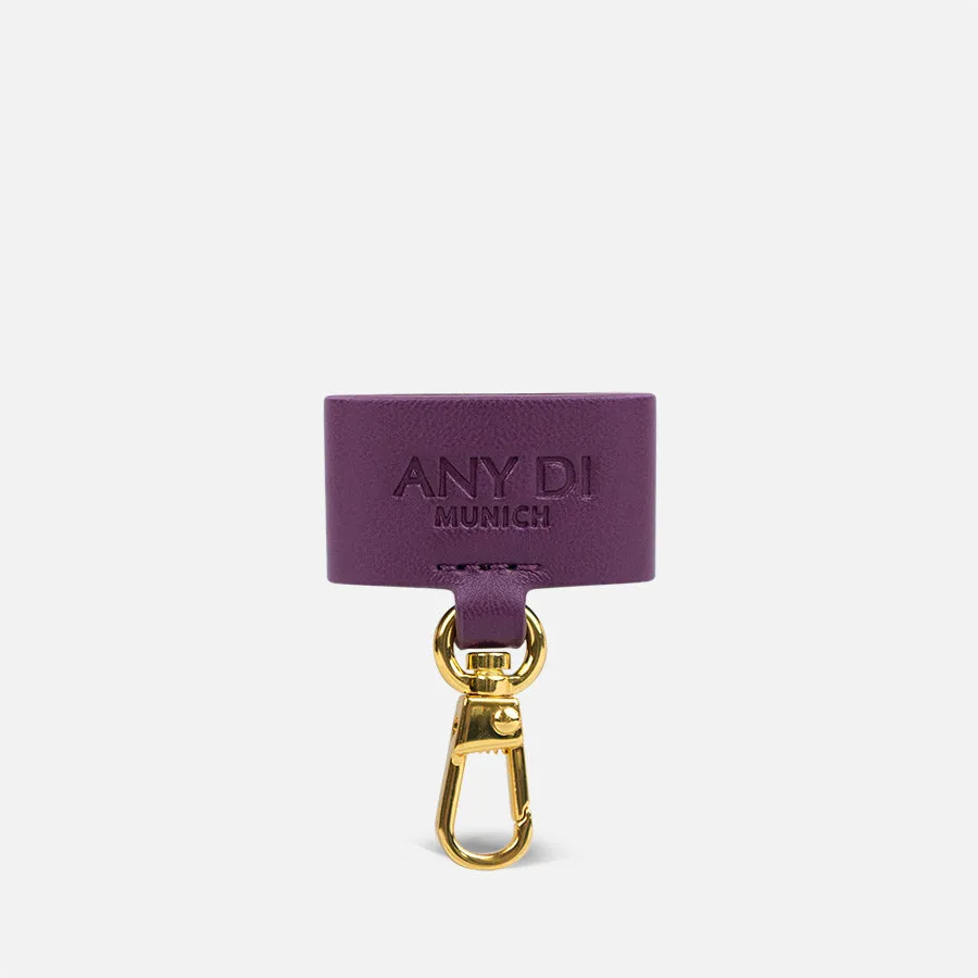 any-di-strap-clip-plum-veganes-leder-gold image 1