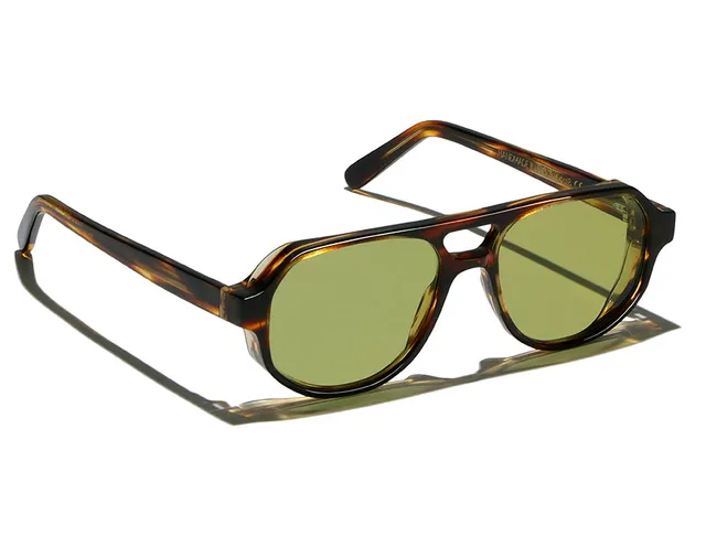 l-g-r-asmara-carnet-de-voyage-sonnenbrille-havana-tobacco-90-ambra-green-vintage image 1