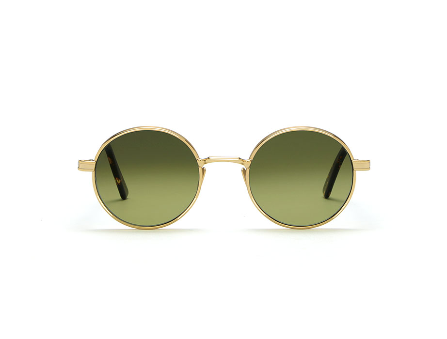 l-g-r-zelalem-lions-of-ethiopia-sonnenbrille-gold-havana-green-vintage image 1