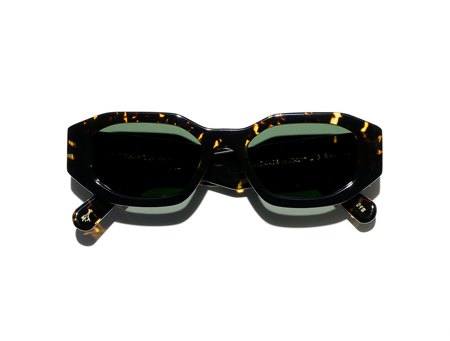 l-g-r-khartoum-the-girlfriend-sonnenbrille-black-havana-scuro-green-g15 image 3