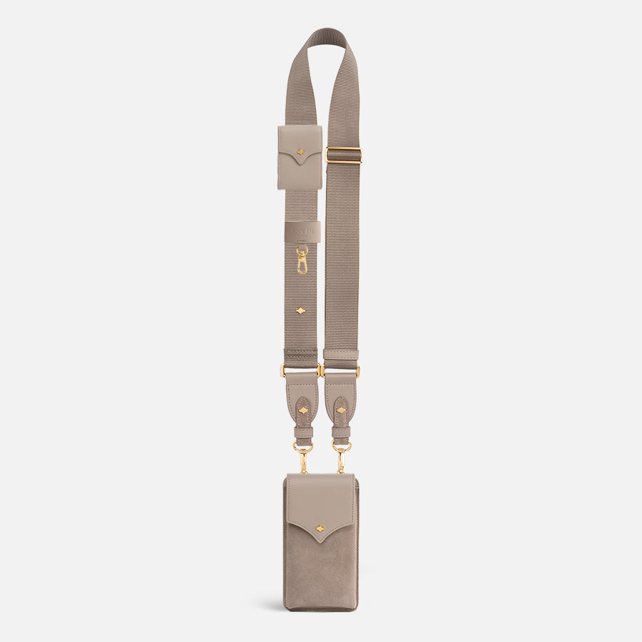 any-di-color-strap-set-taupe-nylon-4-teilig image 1