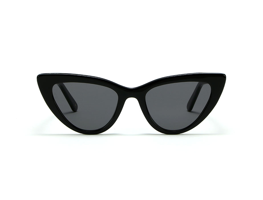 l-g-r-orchid-skin-sonnenbrille-black-white-leather-flat-grey image 2