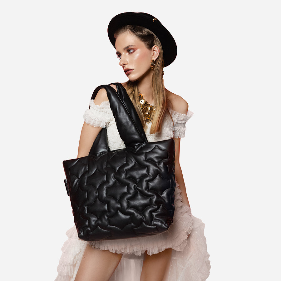 any-di-puffer-bag-black-leo-gesteppt-vegan image 2