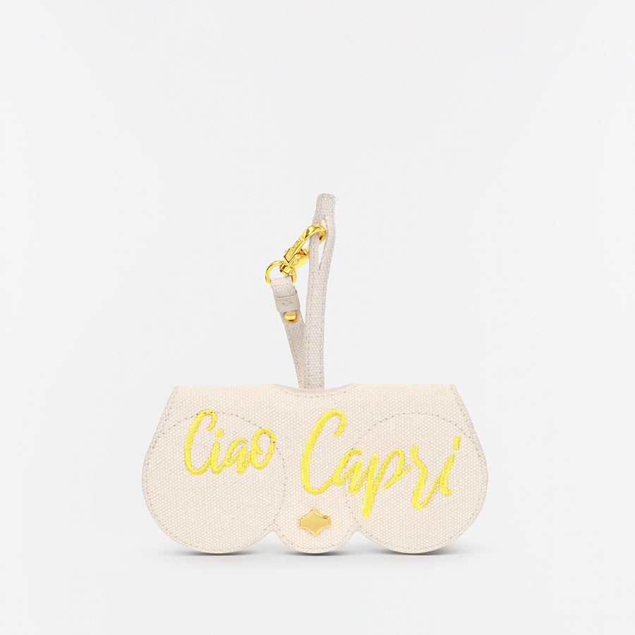 any-di-suncover-brillenetui-ciao-capri-canvas-gold image 1