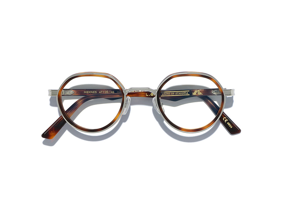 l-g-r-meknes-lions-of-ethiopia-sonnenbrille-silver-havana-maculato-acetate-rim-3 image 3