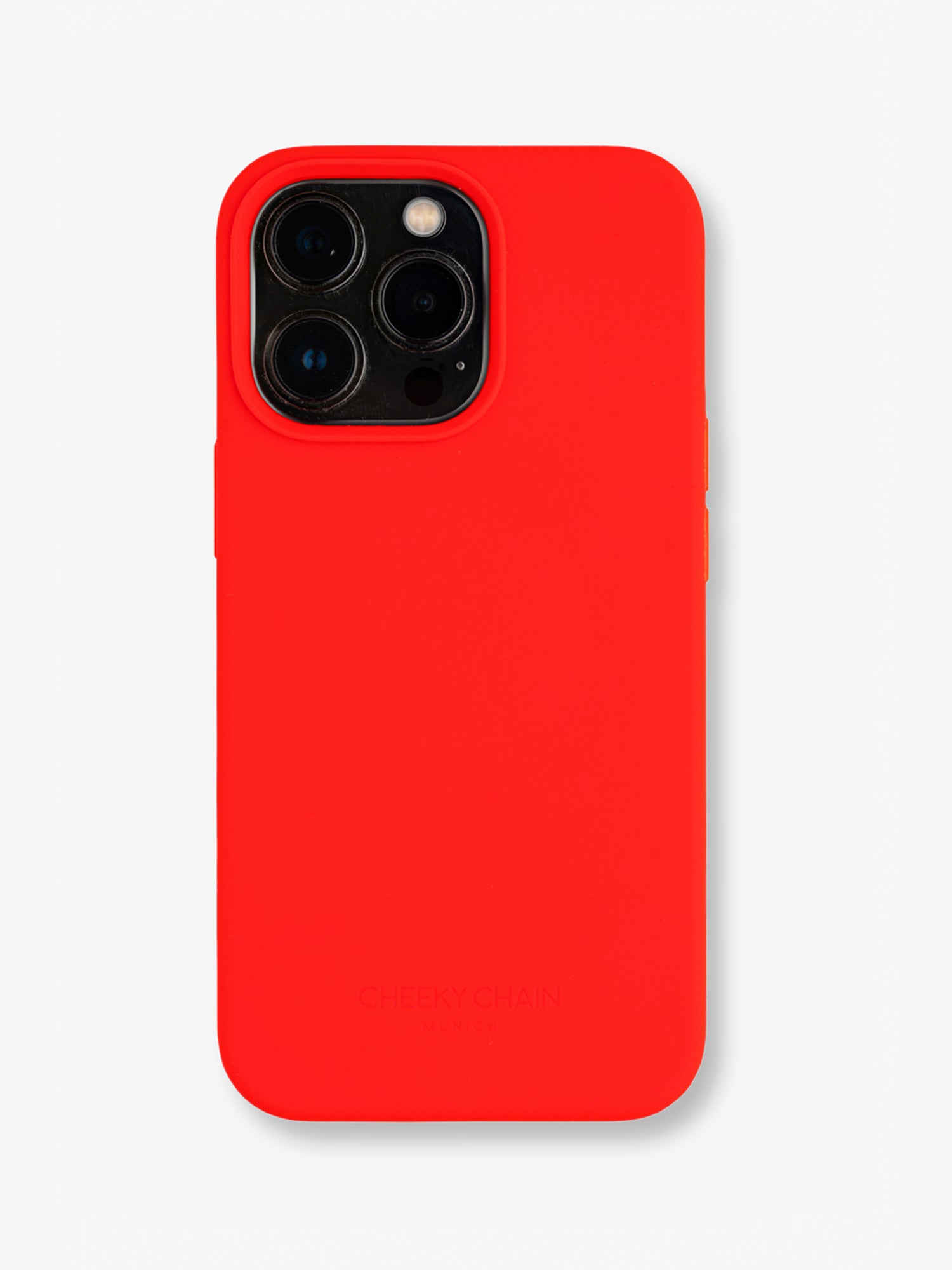 cheeky-chain-munich-silicone-case-fiery-red-iphone-15 image 1