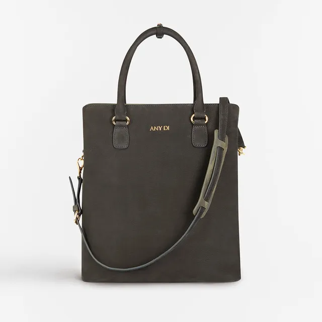 any-di-bag-l-khaki-nubuck-laptop-handtasche image 1