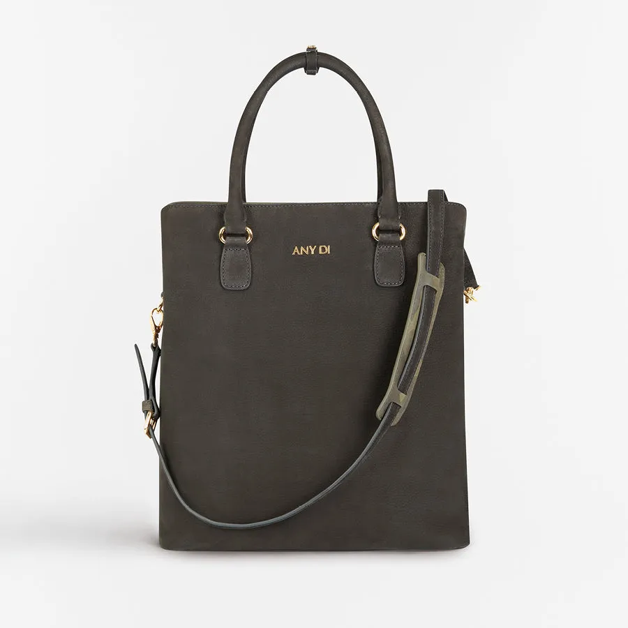 any-di-bag-l-khaki-nubuck-laptop-handtasche image 1