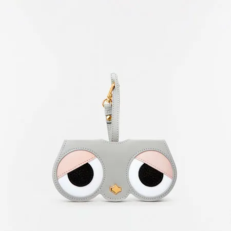 any-di-suncover-brillenetui-sad-cat-grau-rosa image 1