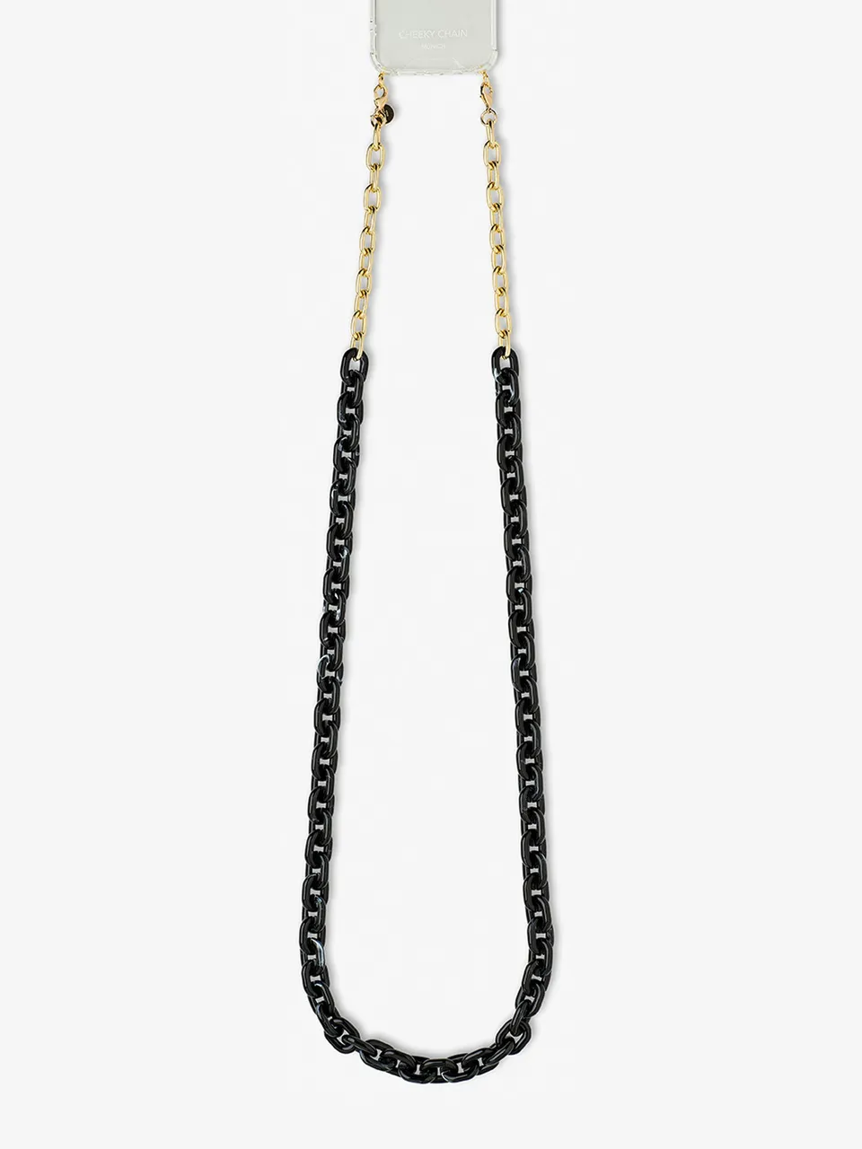 cheeky-chain-munich-crossbody-handykette-mathilda-acryl-kette-mit-metall image 1