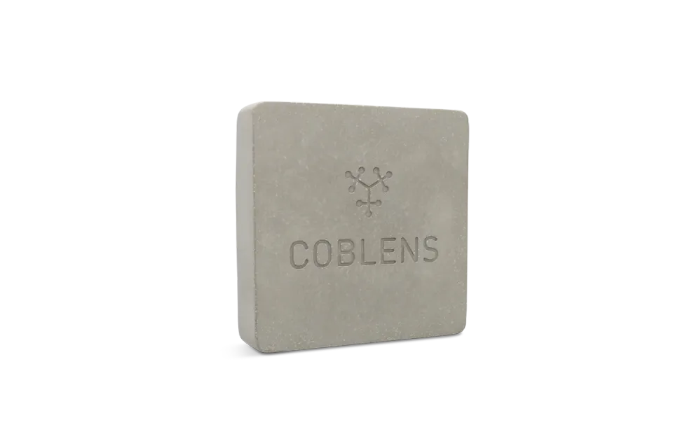 coblens-eyewear-logo-block-aus-beton-10x10x2-5-cm image 1
