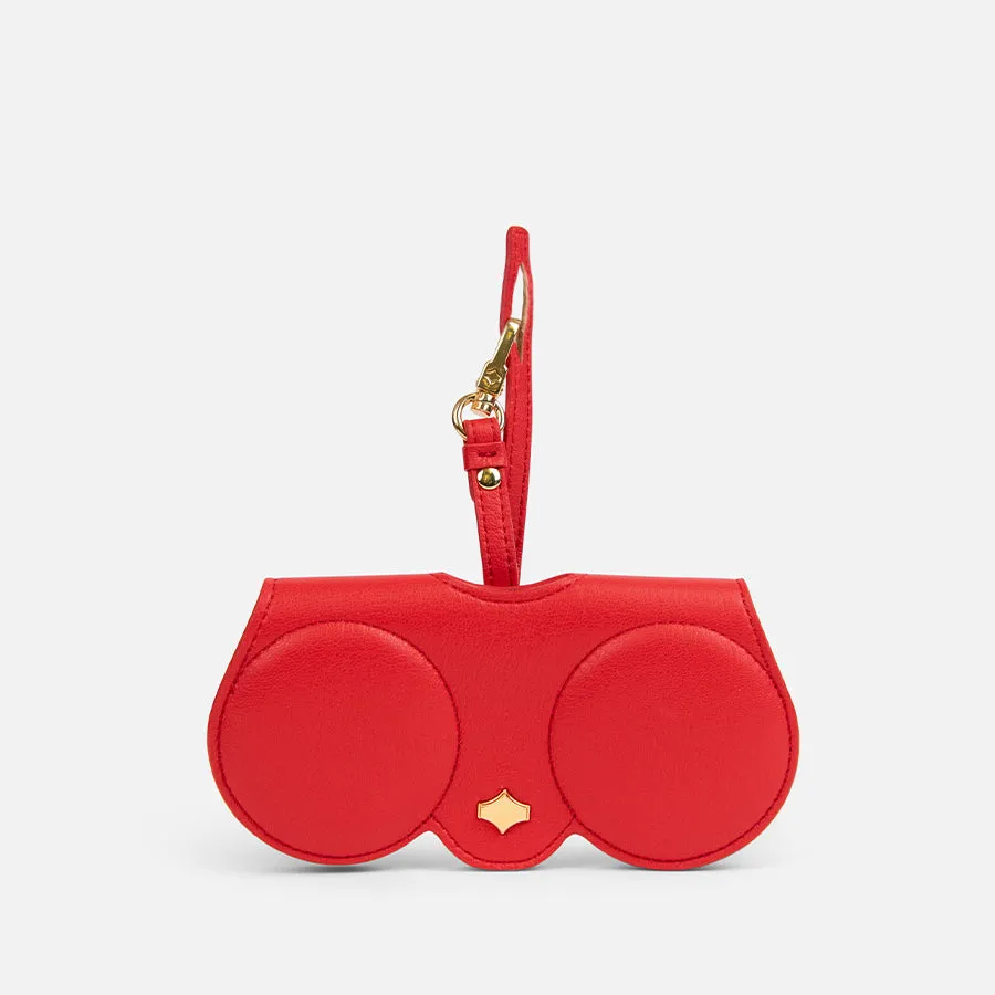 any-di-suncover-rojo-brillenetui-rot-mit-leo-futter-vegan image 1