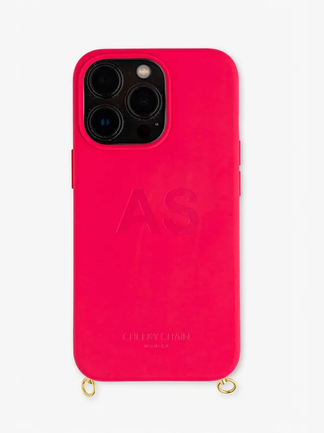 cheeky-chain-munich-silicone-case-hot-pink-f-r-iphone-13-pro image 1