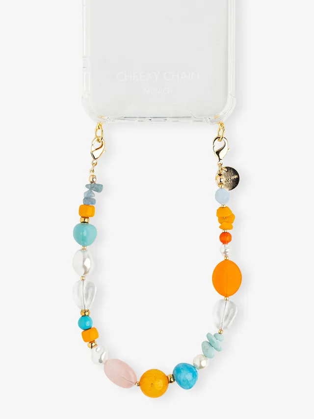 cheeky-chain-munich-handle-mykonos-kurze-handykette-perlen image 1