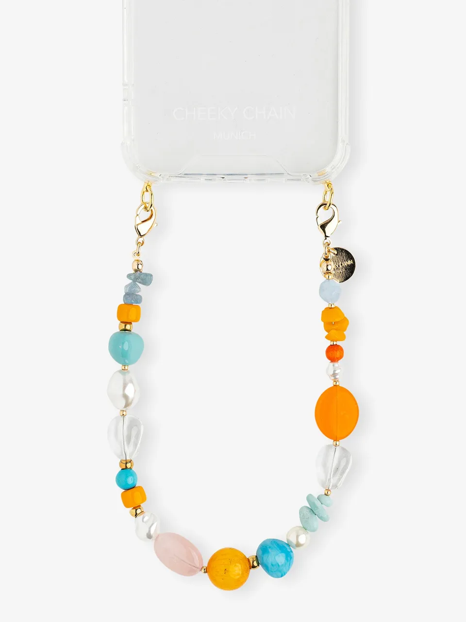 cheeky-chain-munich-handle-mykonos-kurze-handykette-perlen image 1