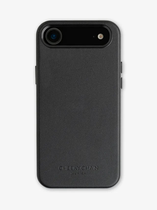 cheeky-chain-munich-vegan-leather-case-black-iphone-air image 1