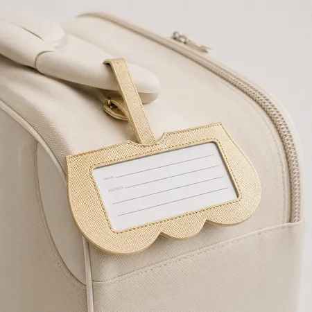 any-di-address-holder-suitcase-tag-kofferanh-nger-gold image 1