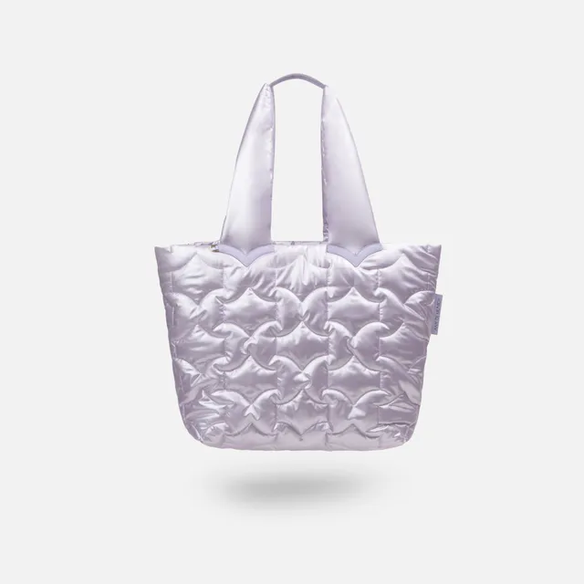 any-di-puffer-bag-weekender-lavender-vegan image 1