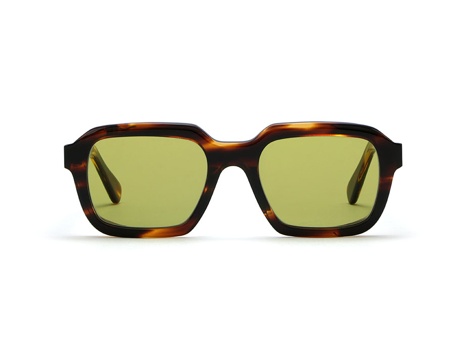 l-g-r-raffaello-carnet-de-voyage-sonnenbrille-havana-tobacco-green-vintage-photo image 2