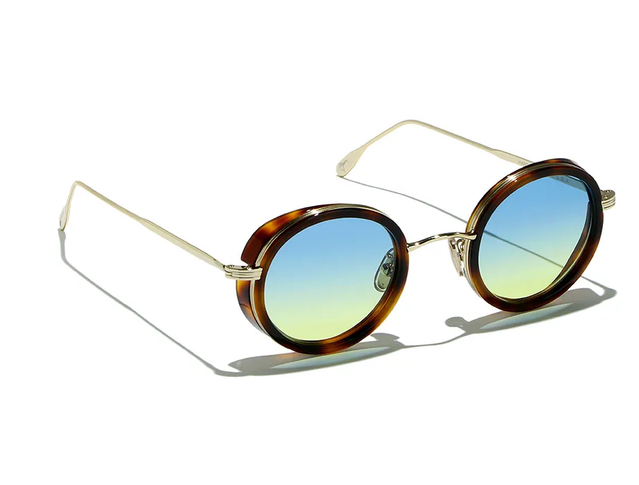 l-g-r-reunion-metal-explorer-sonnenbrille-gold-havana-gelb-verlauf image 1