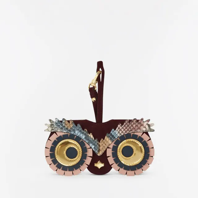 any-di-suncover-brillenetui-owl-anh-nger-gold image 1
