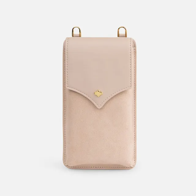 any-di-phone-pouch-nude-handytasche-aus-wildleder-vegan image 1