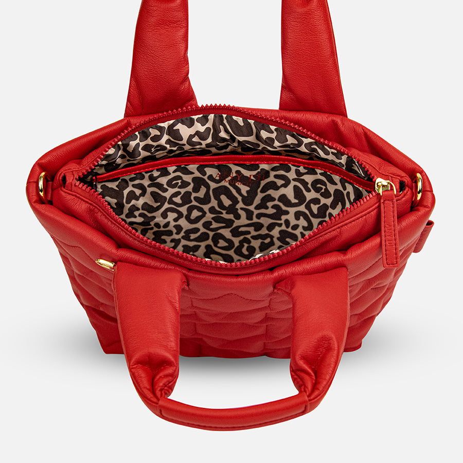 any-di-mini-puffer-bag-rot-vegane-mini-handtasche image 4
